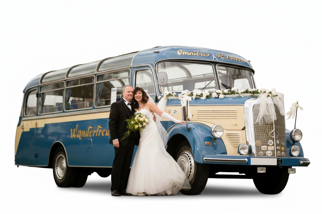 Oldtimerbus in Bayern mieten Oldtimerbus vom Typ Mercedes