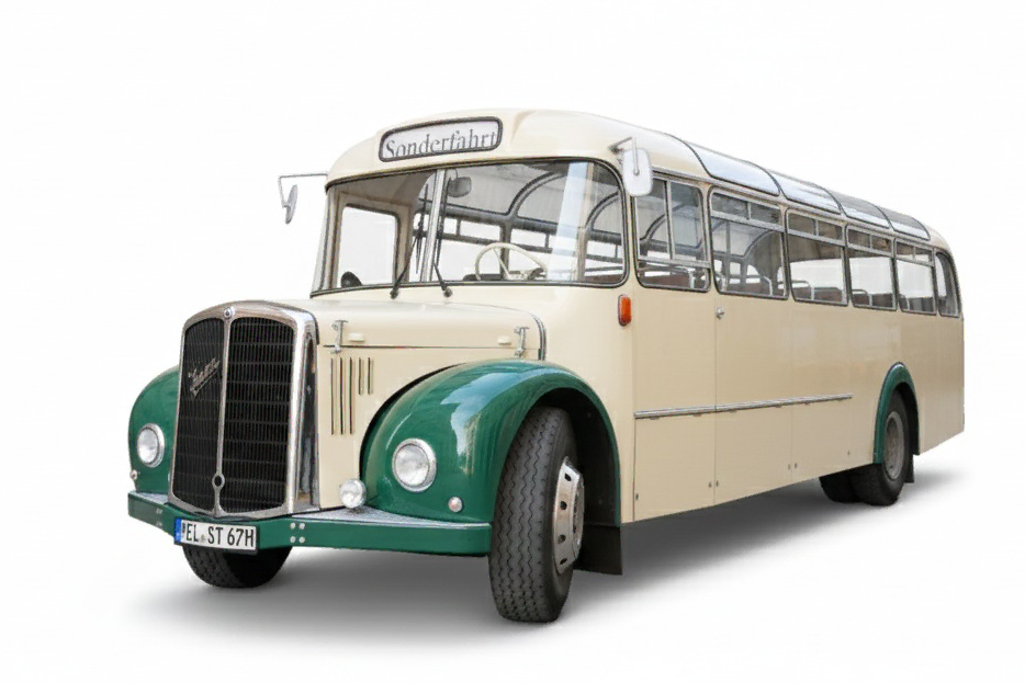 Oldtimerbus mit Fahrer in Dresden mieten Oldtimerbus vom Typ Saurer