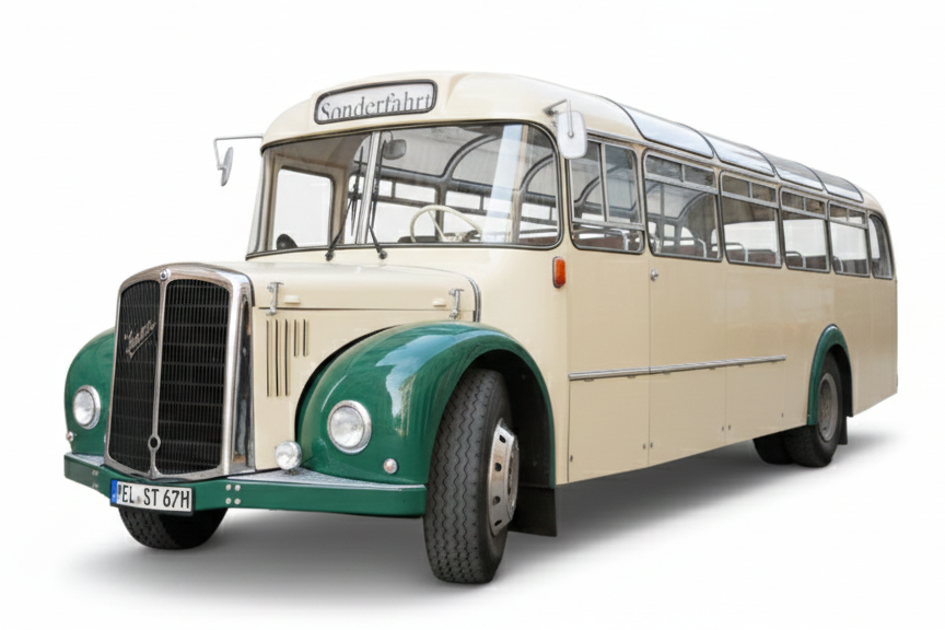Oldtimerbus in Dresden mieten Oldtimerbus vom Typ Saurer